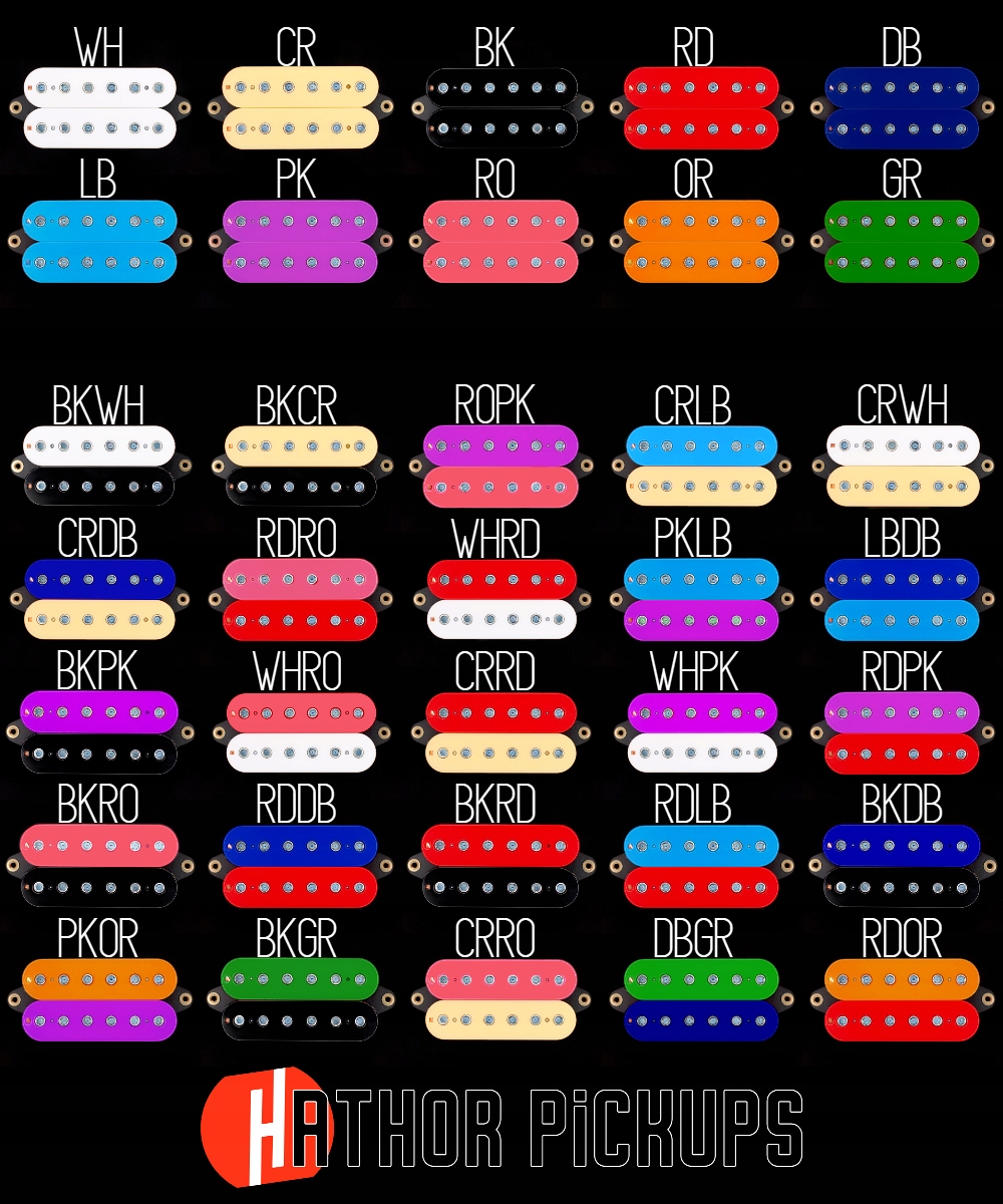 Hathor Pickups - Humbucker MA Custom Zastosowanie gitara elektryczna