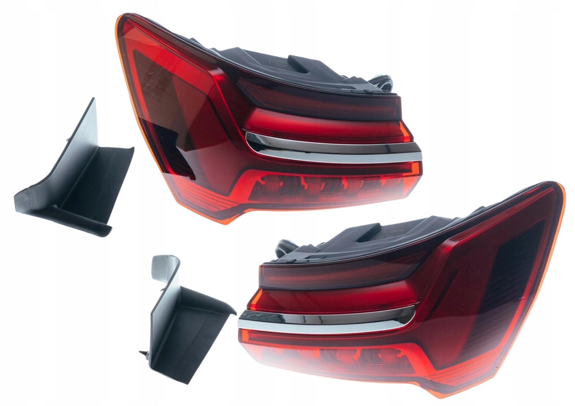 Audi A6 C8 Sedan 2018 Zadní Vnější Led Světla Pravá Levá