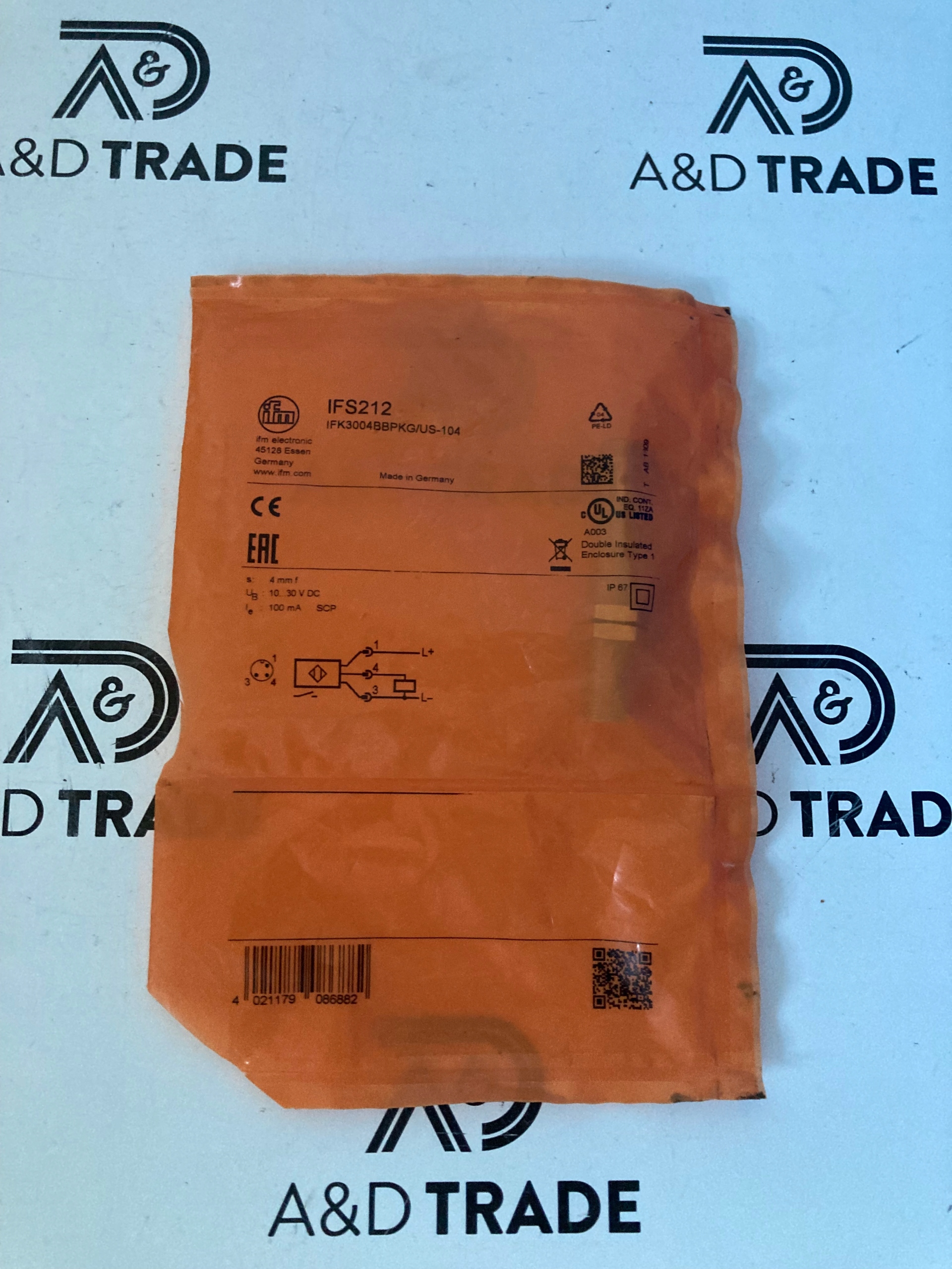IFS212 IFM, Proximity & Inductive Sensors