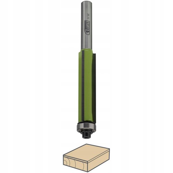 Okrajová Fréza Na Dřevo S Ložiskem 19 MM, Profilový Trn 8 MM