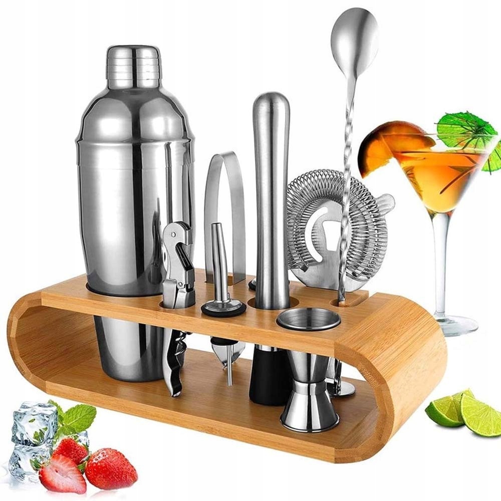 Barmanský Set 10V1 Šejkr Na Koktejly Exkluzivní Sada XXL