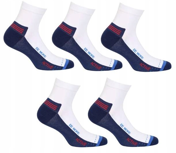 

5x Wola Sport Zakostki Męskie White 41-43