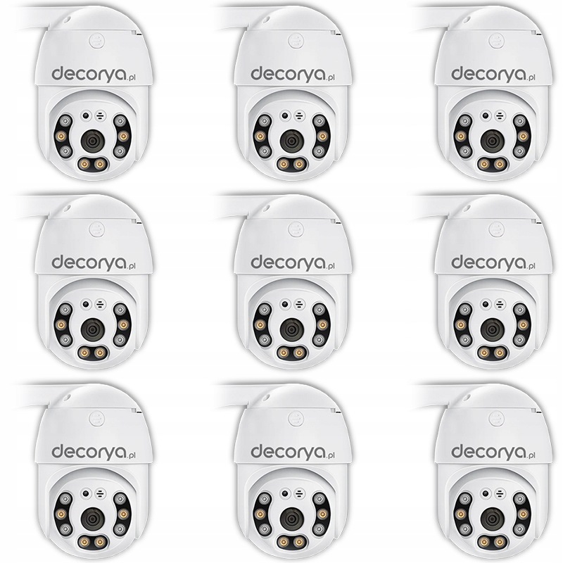 9X Wifi Ip Otočná Venkovní Monitorovací Kamera Full Hd Zoom Detekce IP66