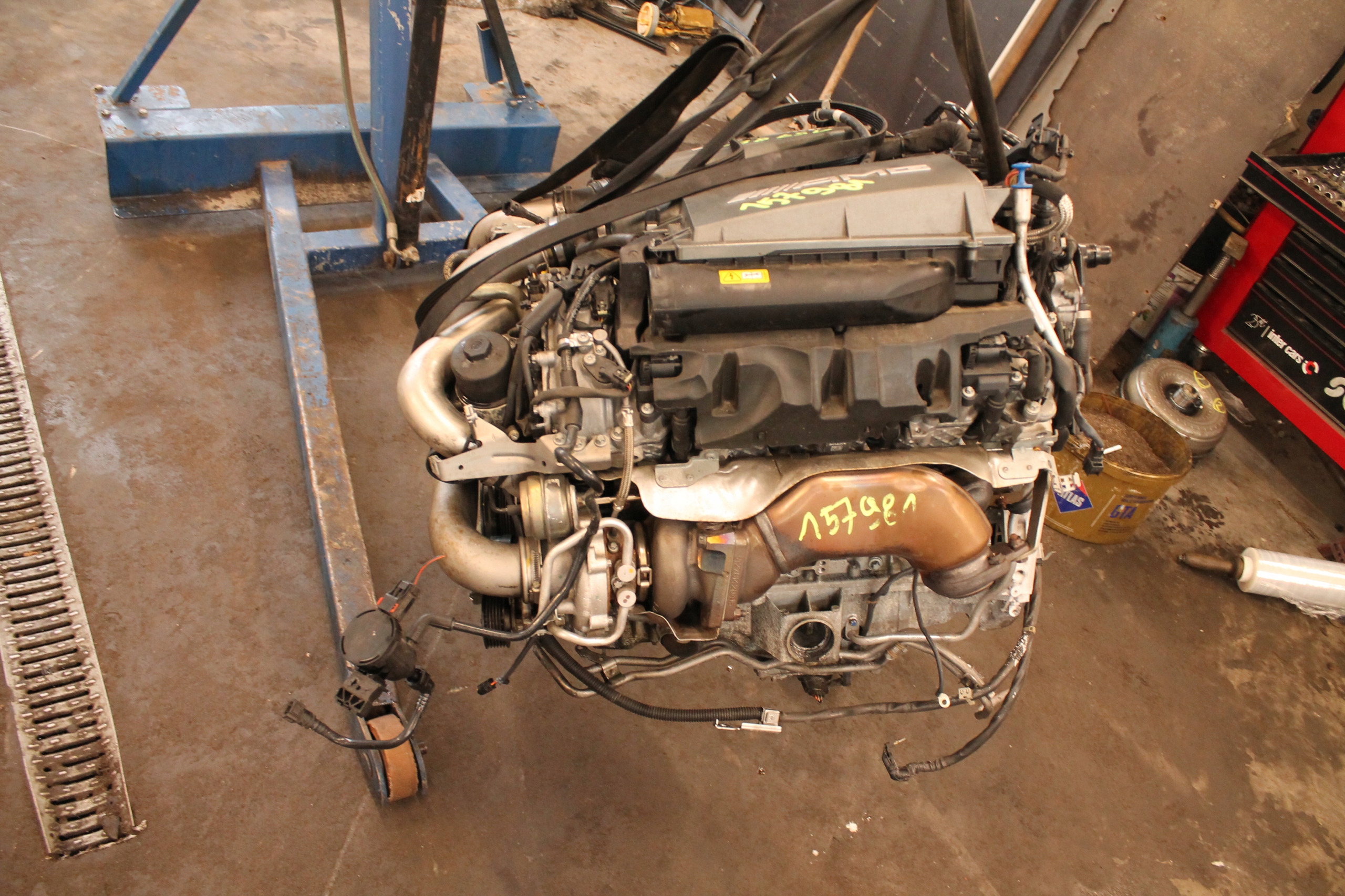 engine complete MERCEDES W212 AMG E63 157981