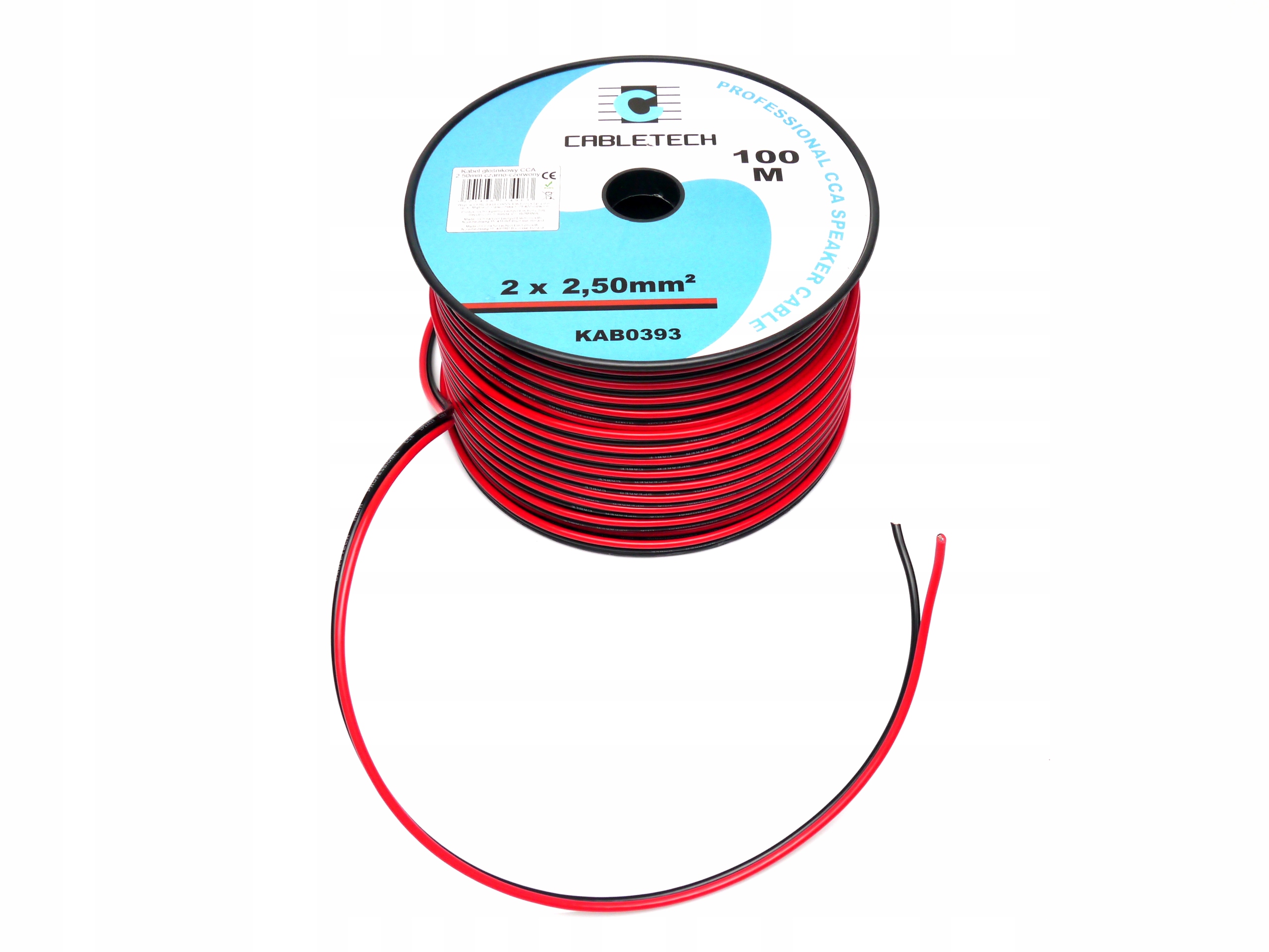 

5mb x Kabel dwużyłowy Taśmy Led głośniki 2x2,50mm