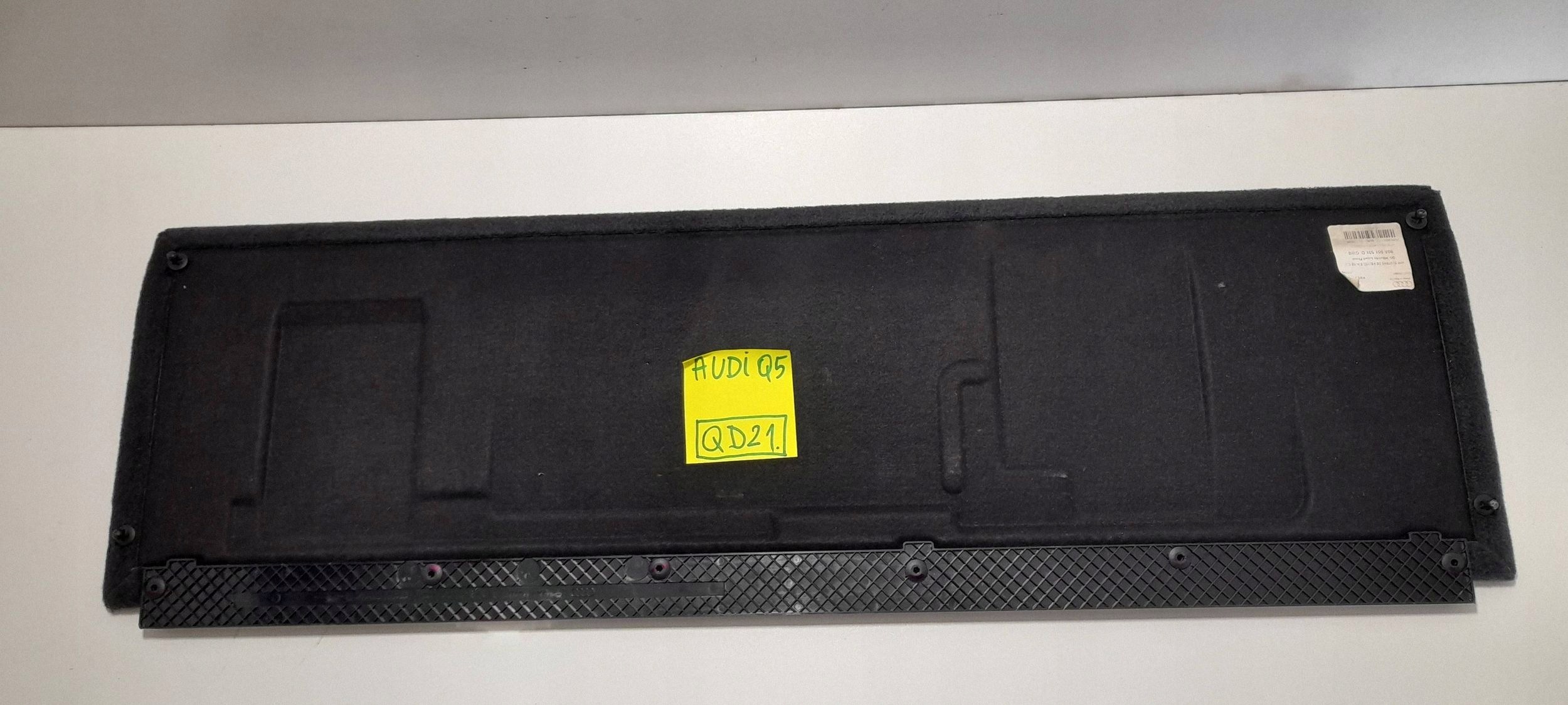 Audi Q5 SQ5 FY mats boot 80A861531D (QD21)