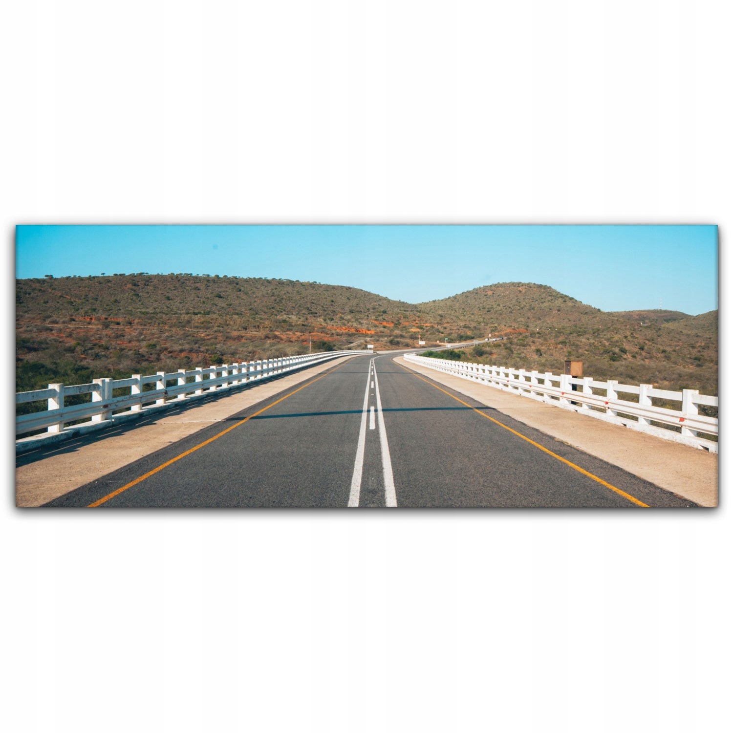 

Canvas na ramie na ścianę 125x50 Most Rzeka Afryka