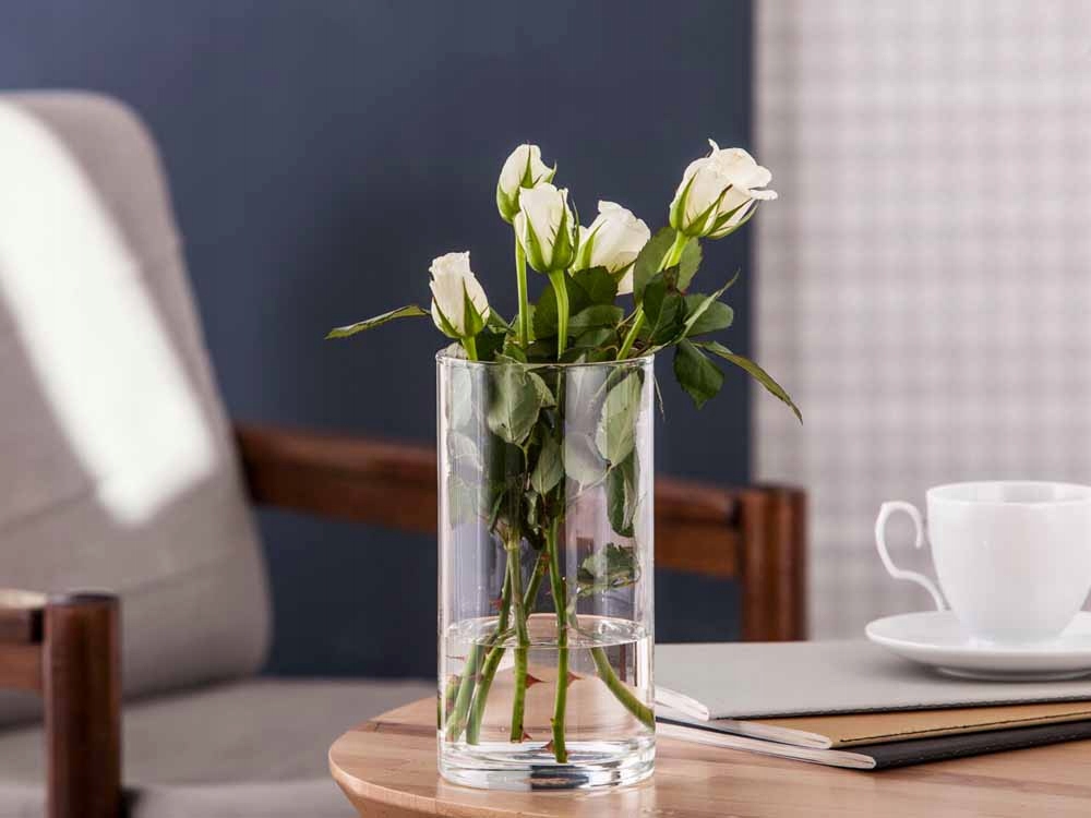 Wazon szklany cylinder tuba dekoracyjny Edwanex 20 cm EAN (GTIN) 5908214607198