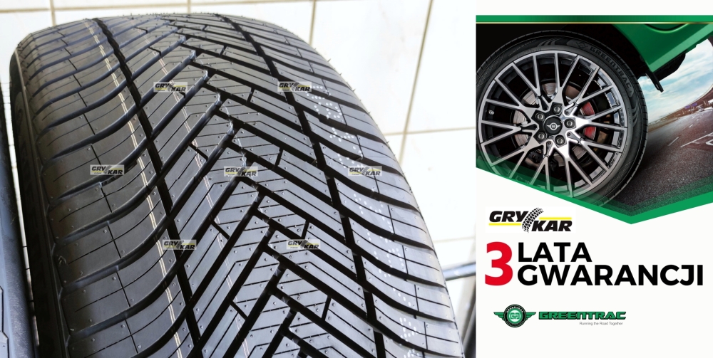 Opony 225/40R18 Greentrac Season Master 26r C/B/71dB 3 lata gwar. 245zł/szt