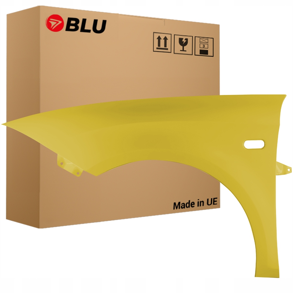 Blu Blatník Seat Leon II 2 1P1 LS1A levý žlutý 05-12 přední AmarilloCrono