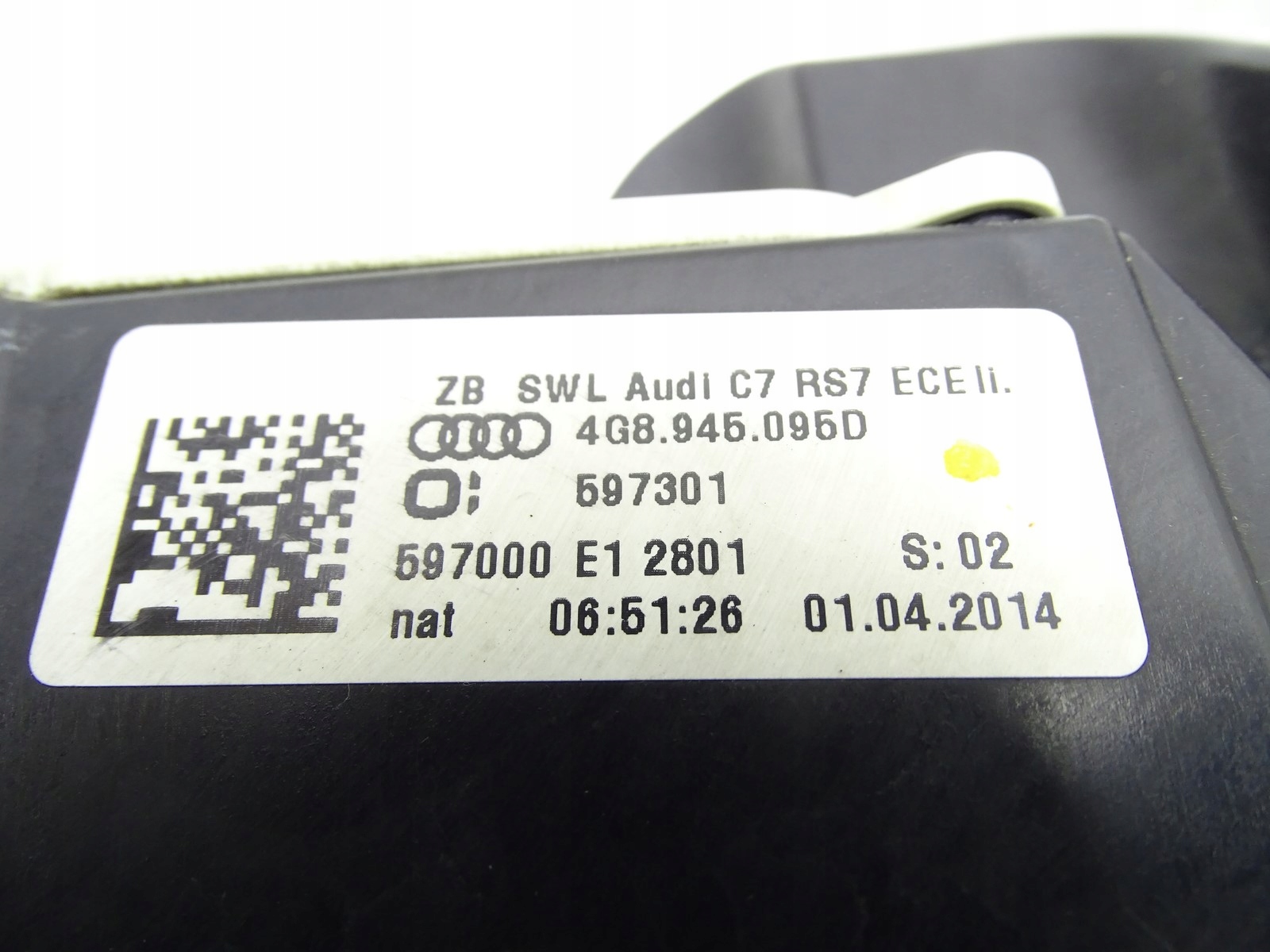 light left left rear part W fender LED AUDI RS7 4G 10- 4G8945095D