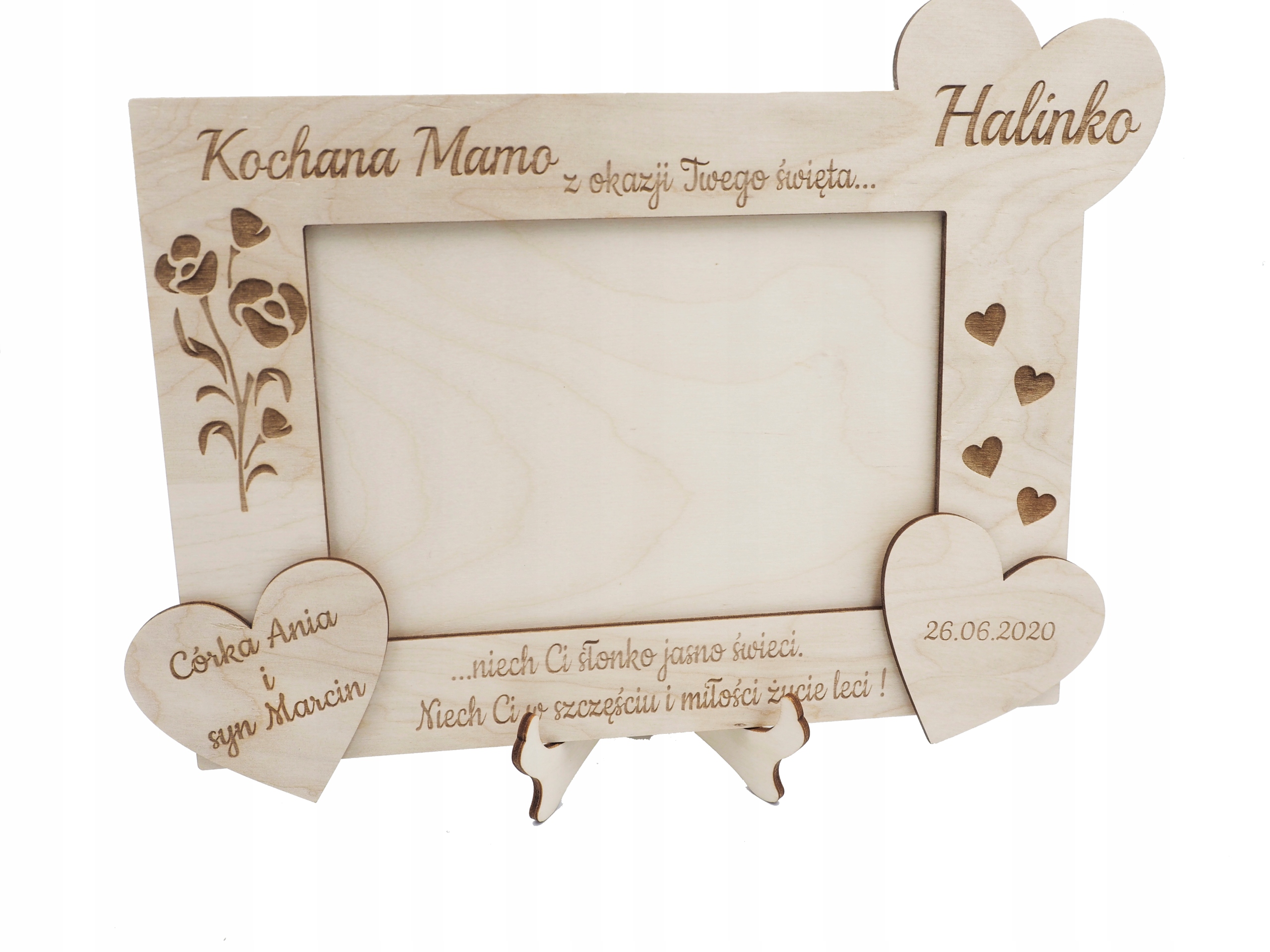 

na Dzień Mamy Matki życzenia ramka na zdj