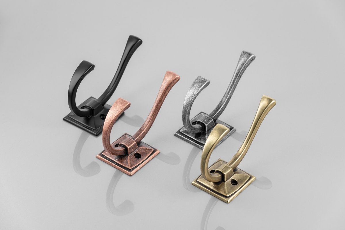 WIESZAK HACZYK ŚCIENNY NA UBRANIA MADRYT MOSIĄDZ Kod producenta WZ-MADRYT-04