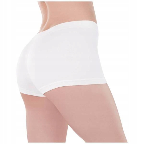 

Szorty Bokserki Spodenki Białe M/L