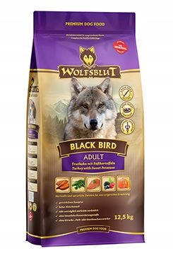 Levně Wolfsblut Dog Adult Black Bird 12,5kg