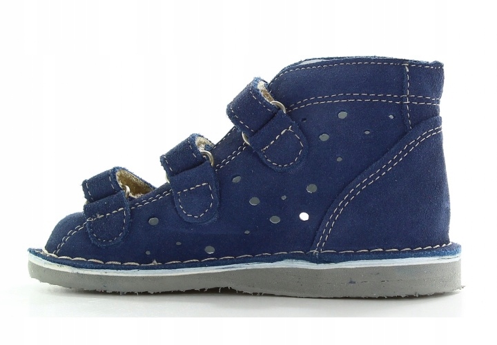 Danielki kapcie profilaktyczne S104 rozm 19 jeans Kolor niebieski