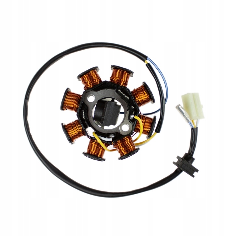 Stator iskrownik alternator Kymco 8 2T 8 cewek 3 kable wzór Org