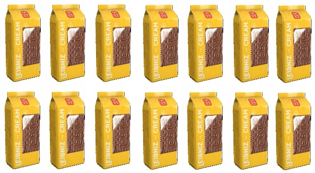 Levně 14 x 190 g Leibniz Krémové mléko sušenky s krémem Karton