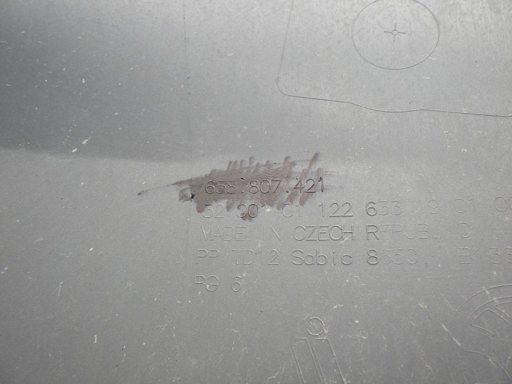 SKODA KAMIQ 658 18- bumper rear