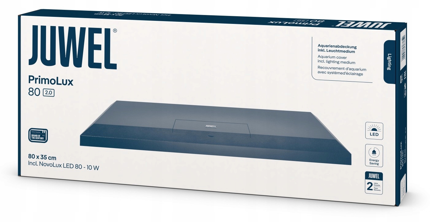 Levně Juwel PrimoLux 80 2.0 černá Kryt 80x35cm Led 10,5W pro akvárium Popis!