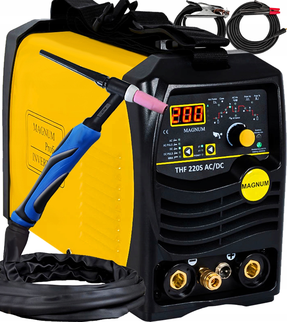 SPAWARKA INWERTOROWA TIG HF 200A 230V MAGNUM AC/DC (5904624005890 ...