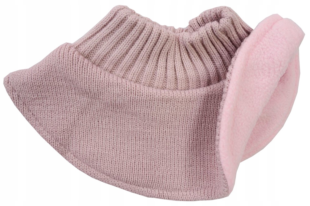 ZIMA KOMIN Z GOLFEM 2WARSTWOWY ciepły POLAR dziecięcy 1-2l Y856G