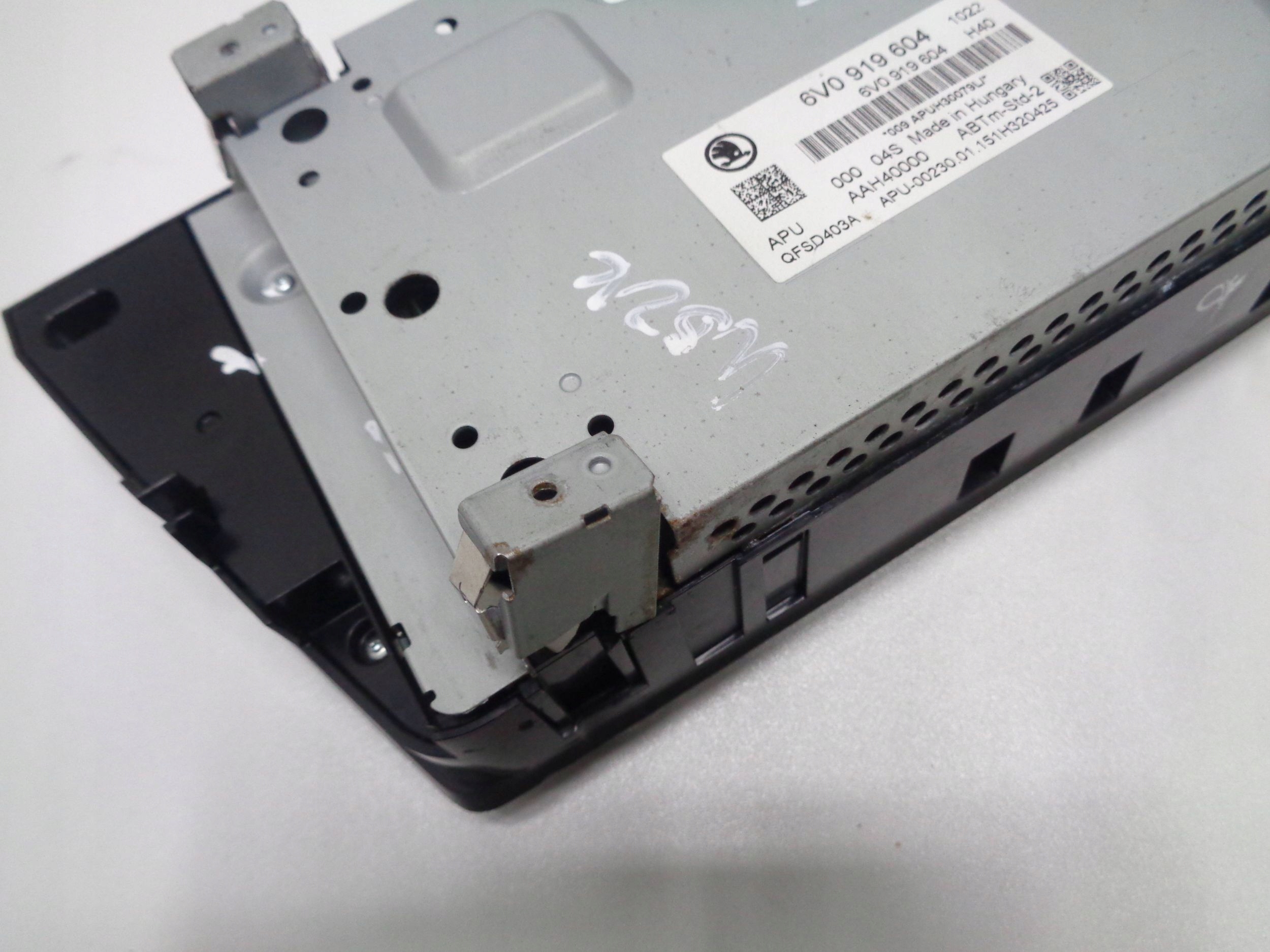 SKODA FABIA III 6V RADIO display PANEL 14R