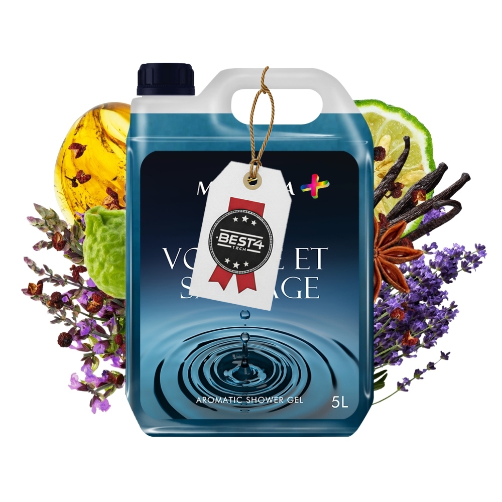 Żel Pod Prysznic O Zapachu Perfum Volage Et Sauvage Męski Möller Spa 5L