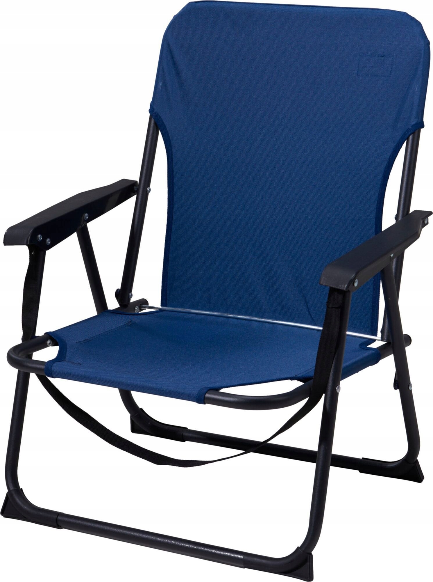 Fotel Turystyczno Plażowy z Podłokietnikami 52X54X25/ 66CM Składany