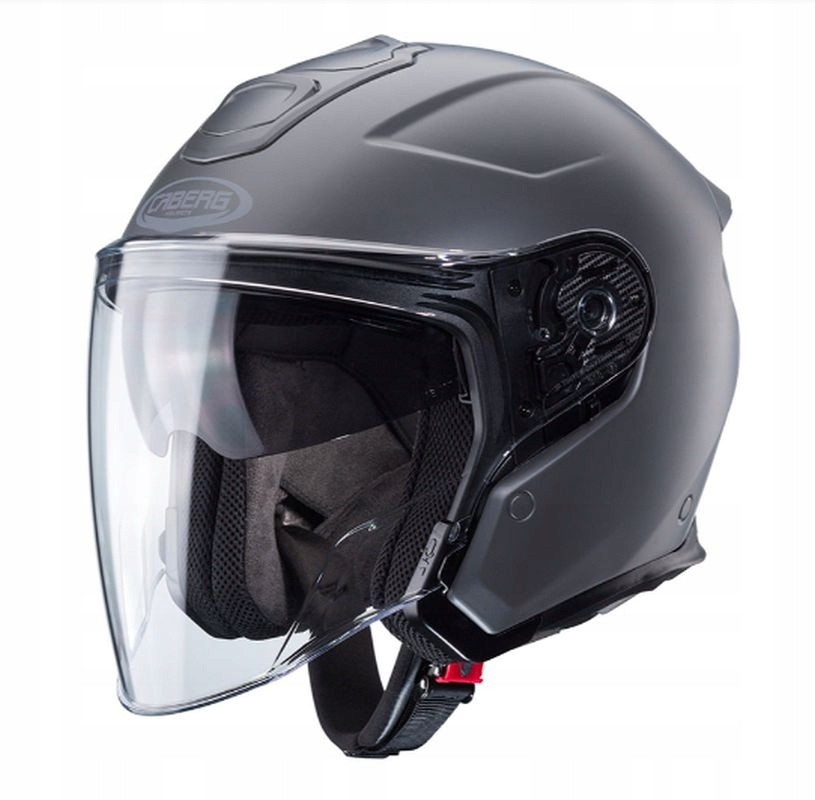 Caberg Otvorená Prilba Jet Otvorená Flyon II Solid Matt Grey Farba Šedá Matná