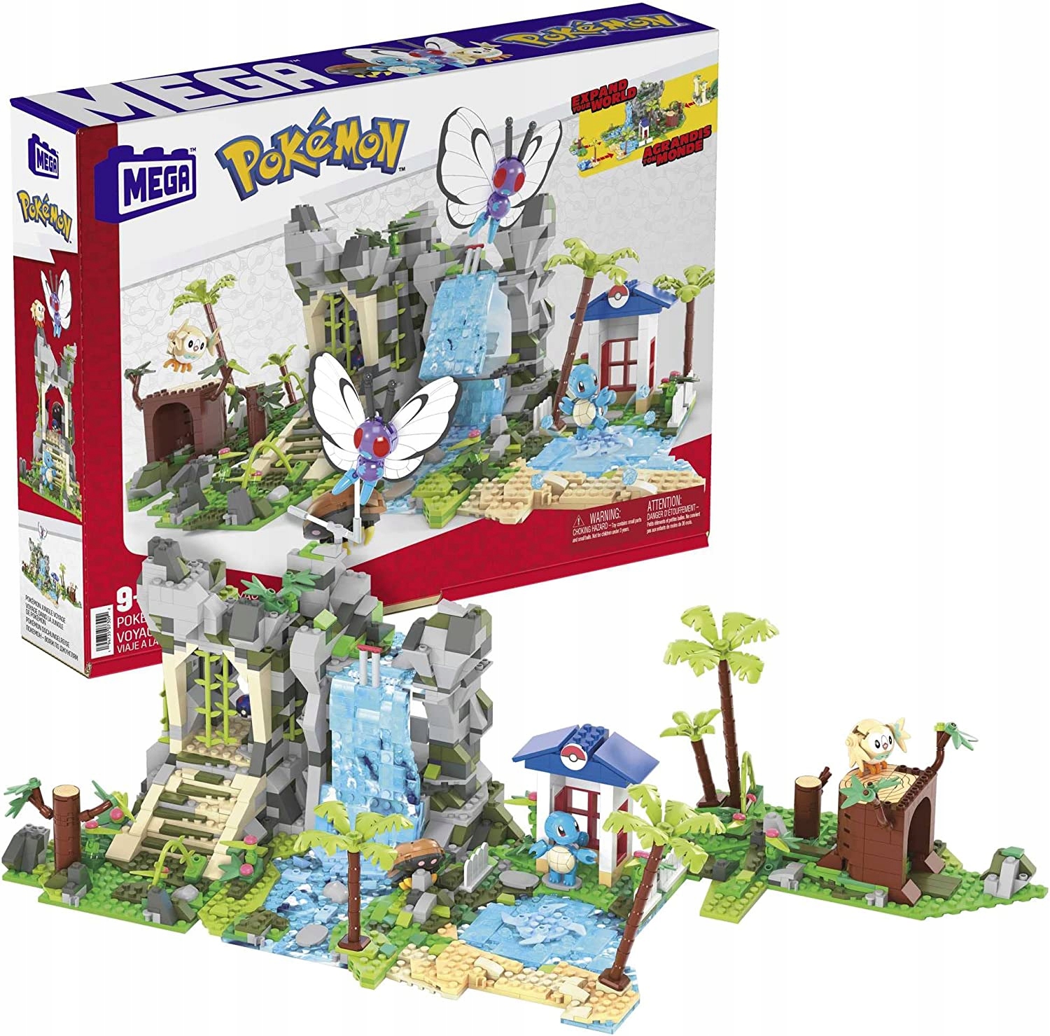 

Pokemon Klocki 1347el Wyprawa Do Dżungli