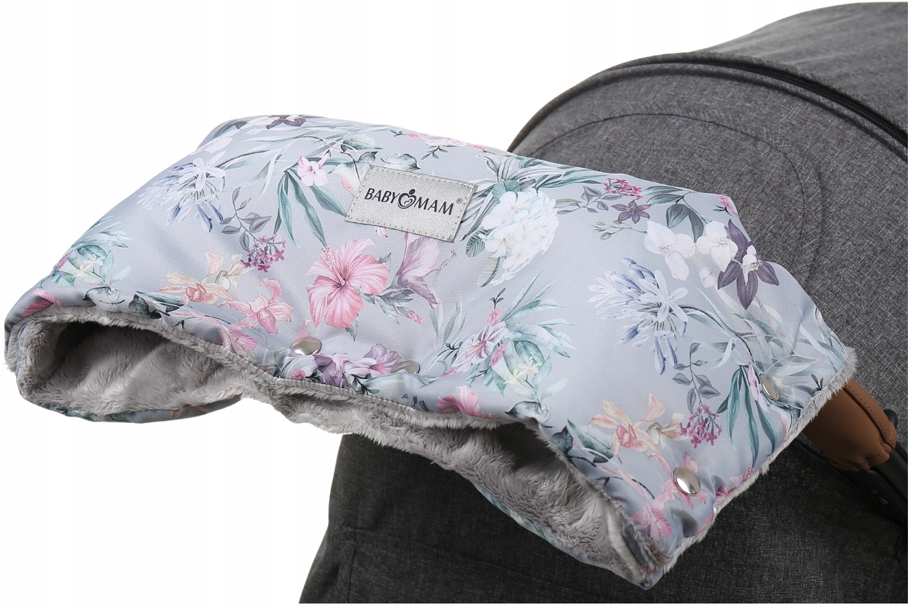 MUFKA DO WÓZKA OCIEPLANA RĘKAWICA NA SANKI PREMIUM BABYMAM