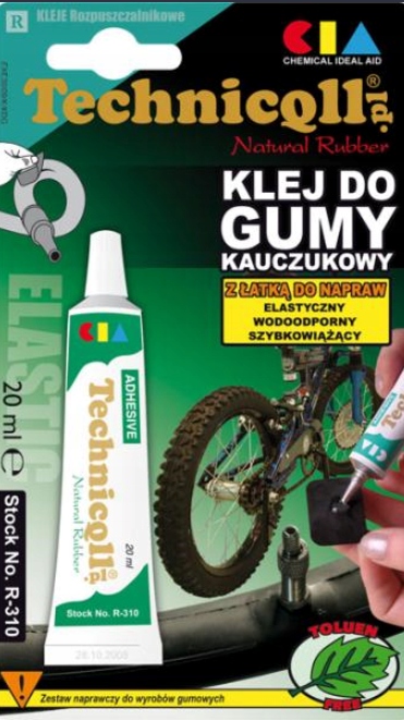 

Klej Do Gumy Kauczukowy R-310 Technicqll 20ml