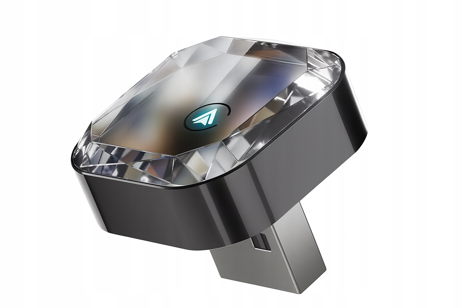 CarPlay Bezdrátový adaptér s křišťálem 5 GHz, iOS Android Auto WiFi