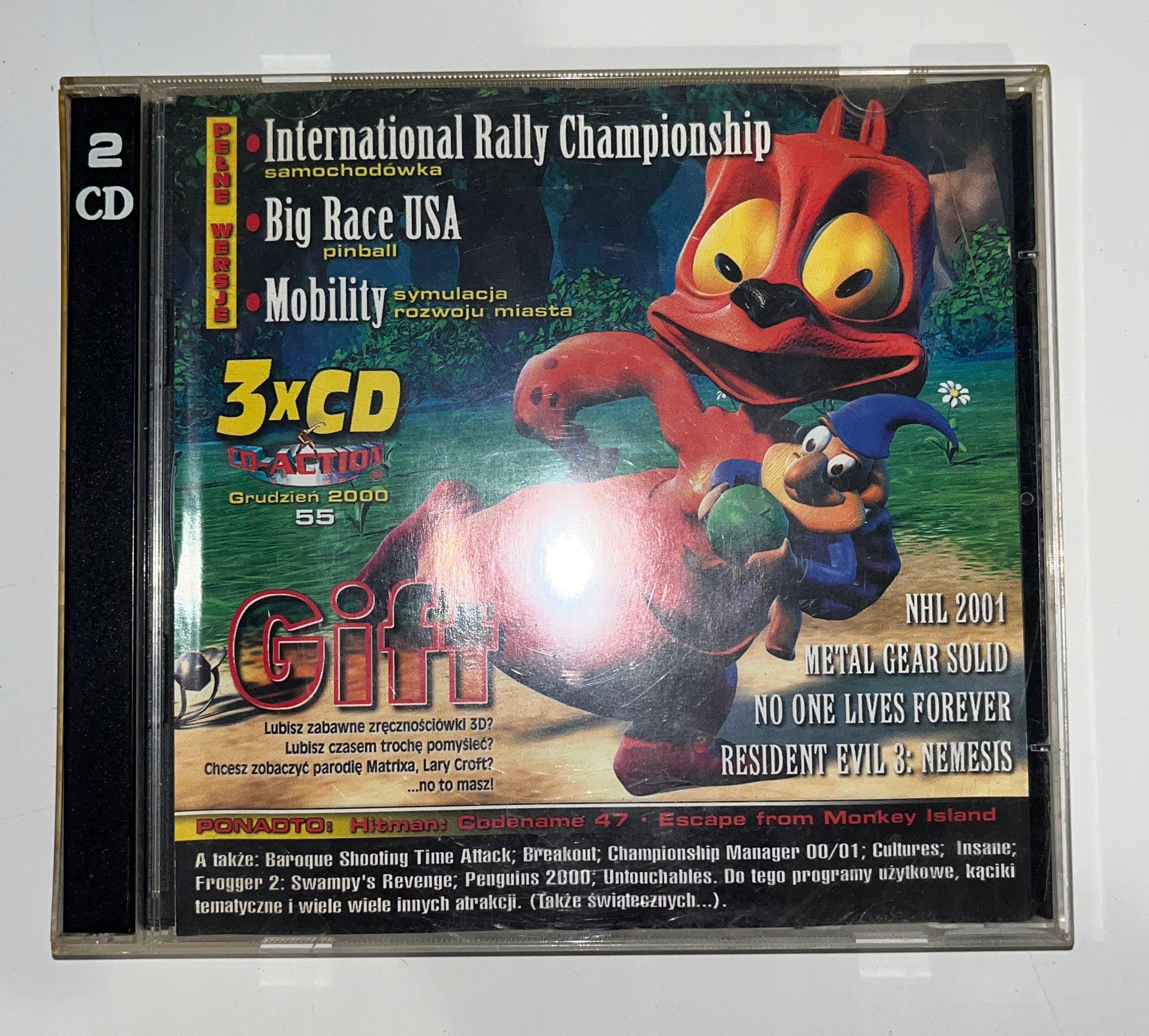 INTERNATIONAL RALLY CHAMPIONSHIP + BIG RACE USA Rodzaj wydania Podstawa