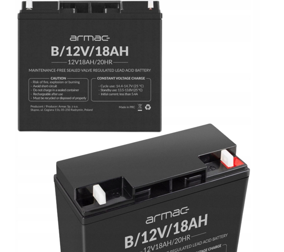 Akumulator Żelowy Do Ups 12V/18AH Armac