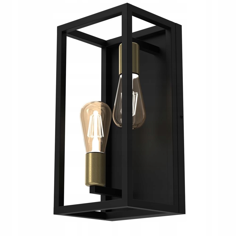 Obdĺžniková dvojbodová nástenná lampa Frame 4414 Luminex