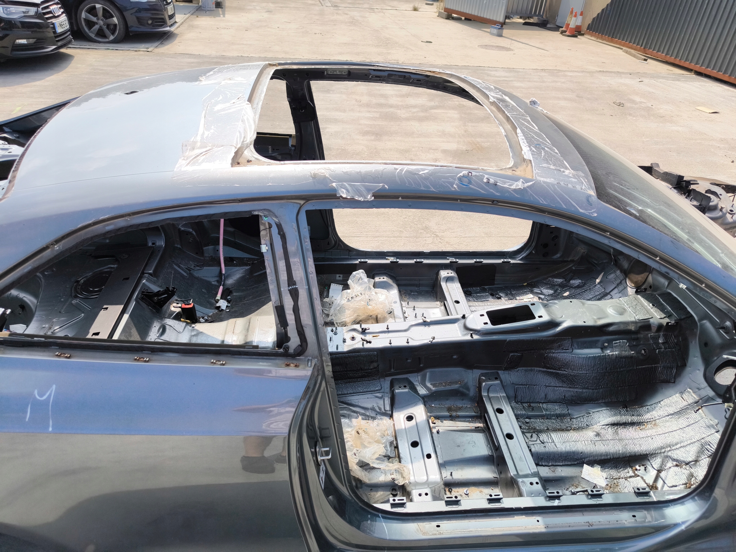 dach Blende Abdeckung dach AUDI A5 8T COUPE PANORAMA- Schiebedach 2008-2016 !!!