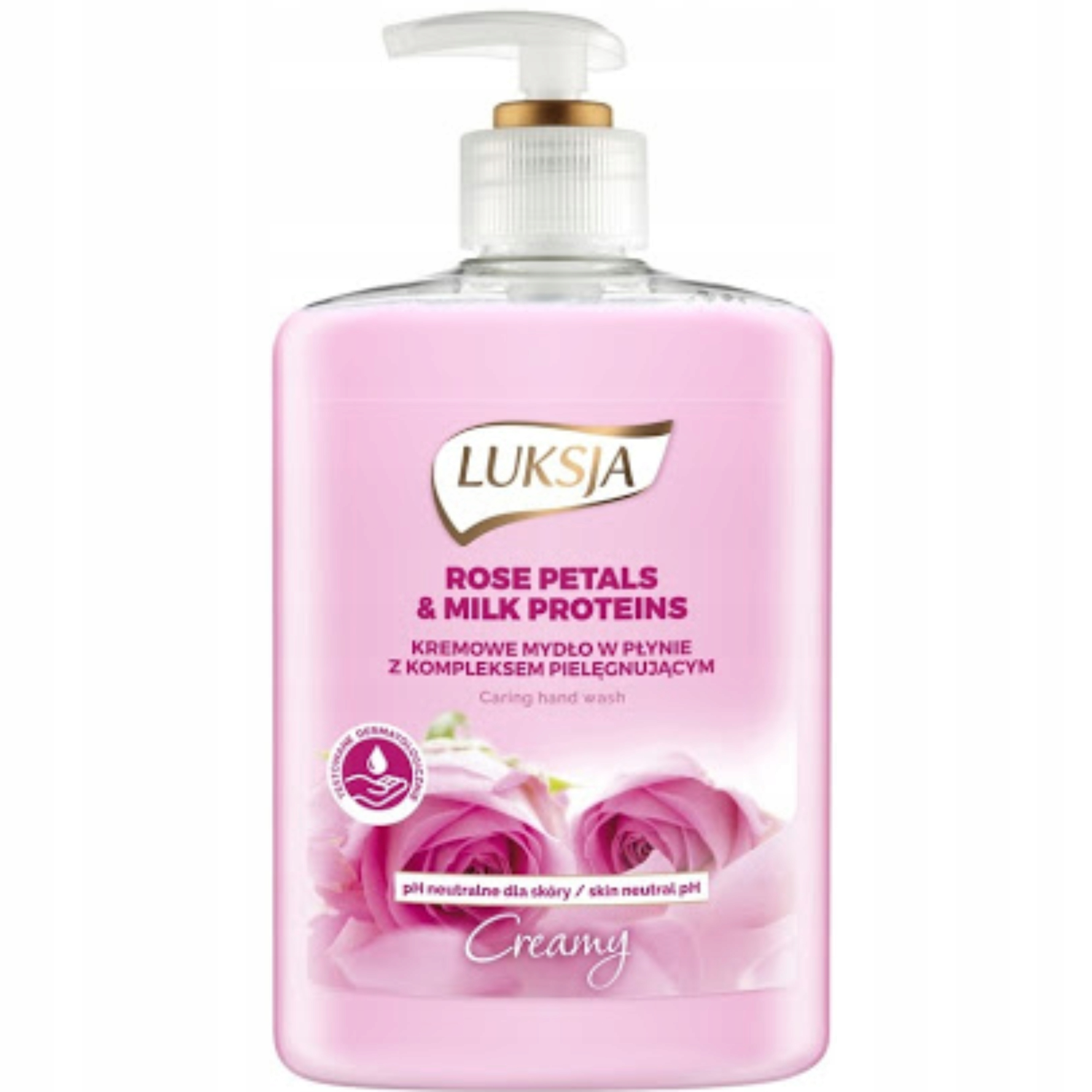 

Mydło w płynie Luksja Rose Milk proteins 500ml