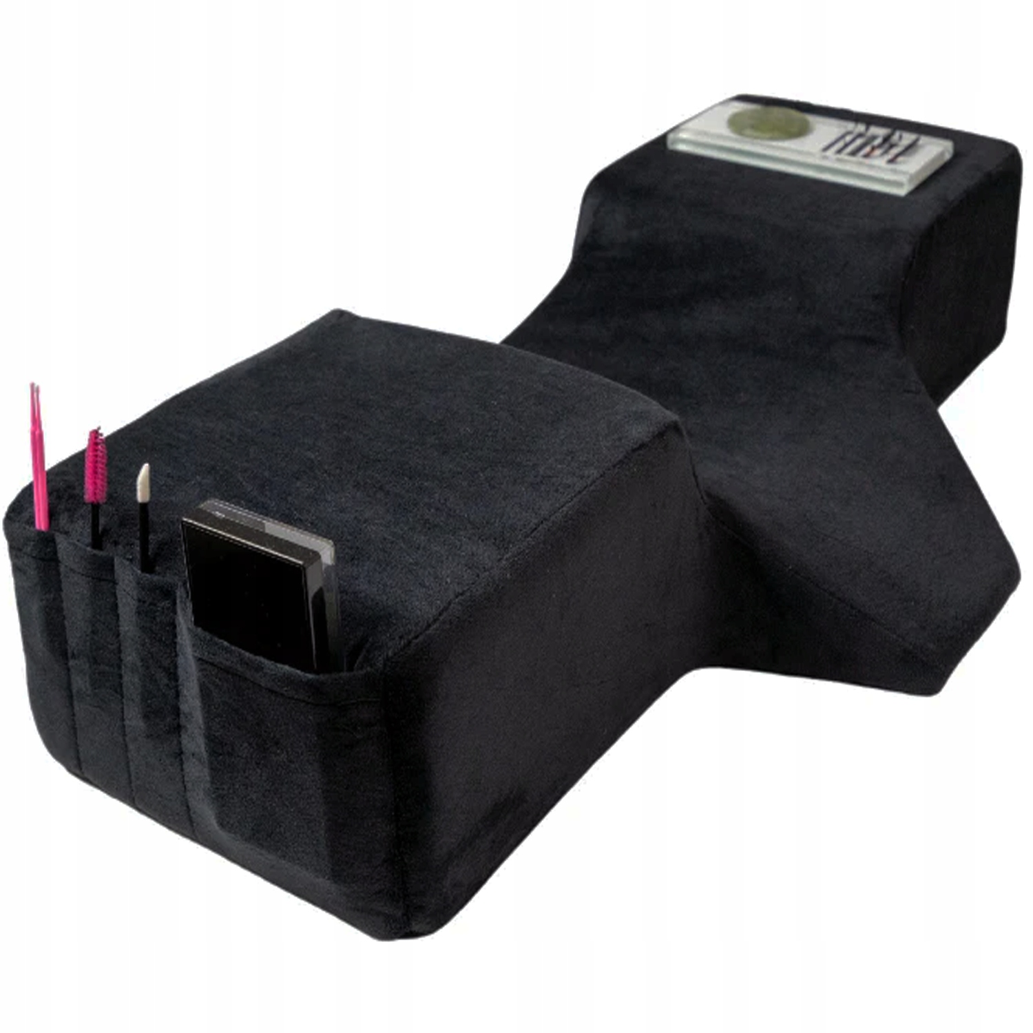 

Poduszka do przedłużania rzęs Czarna Memory Foam