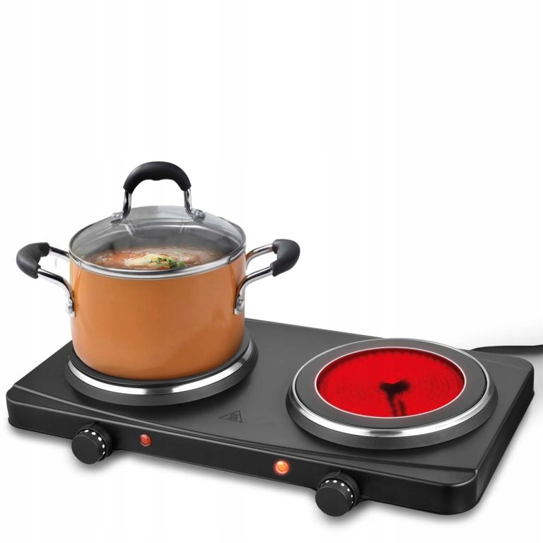 Jago Elektrický vařič s varnou plotýnkou, 220 230 V