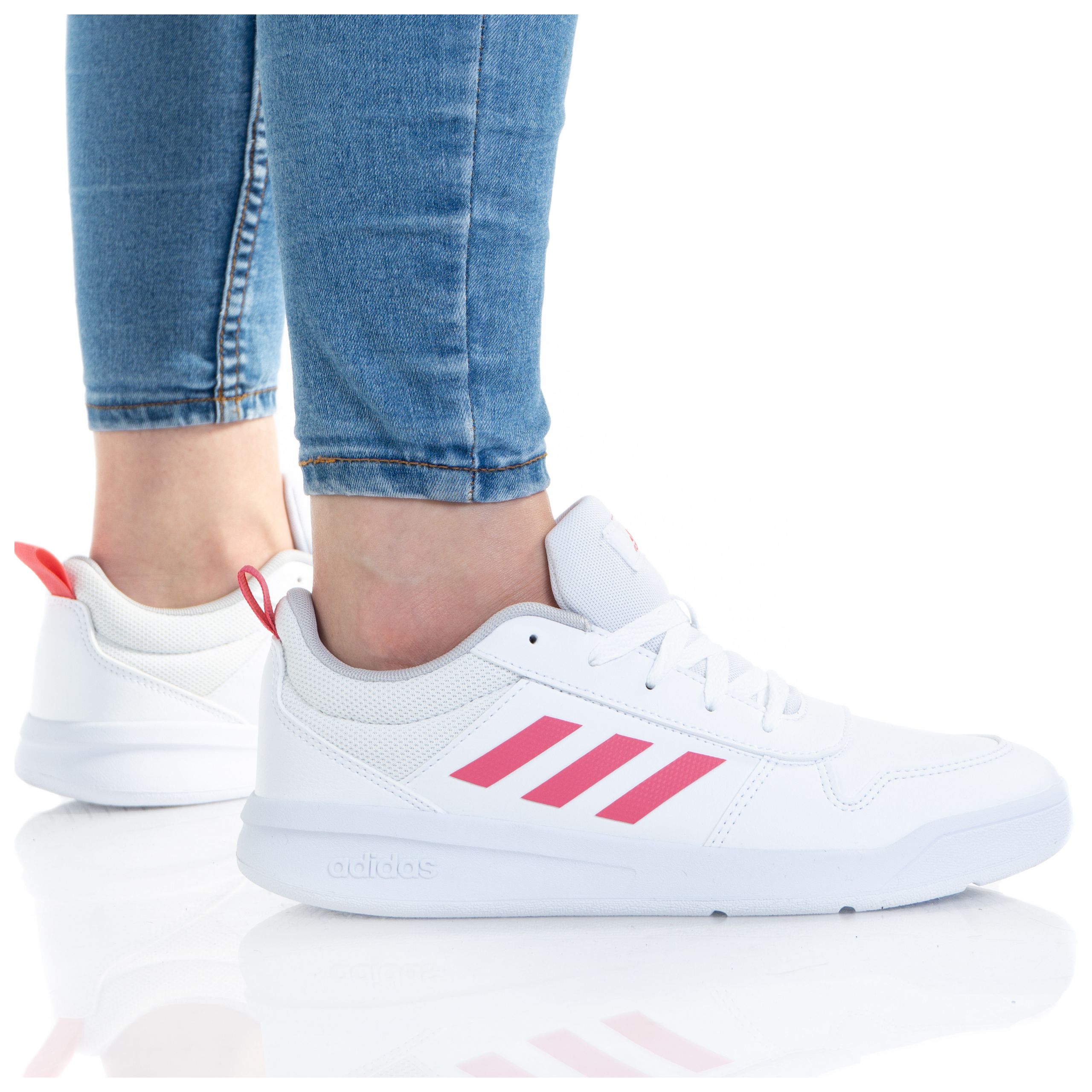 

Buty Adidas Damskie Tensaur K S24034 Białe