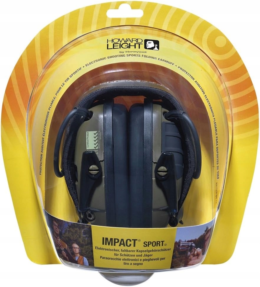 Aktivní Sluchátka Na Ochranu Sluchu Howard Leight Impact Sport Green