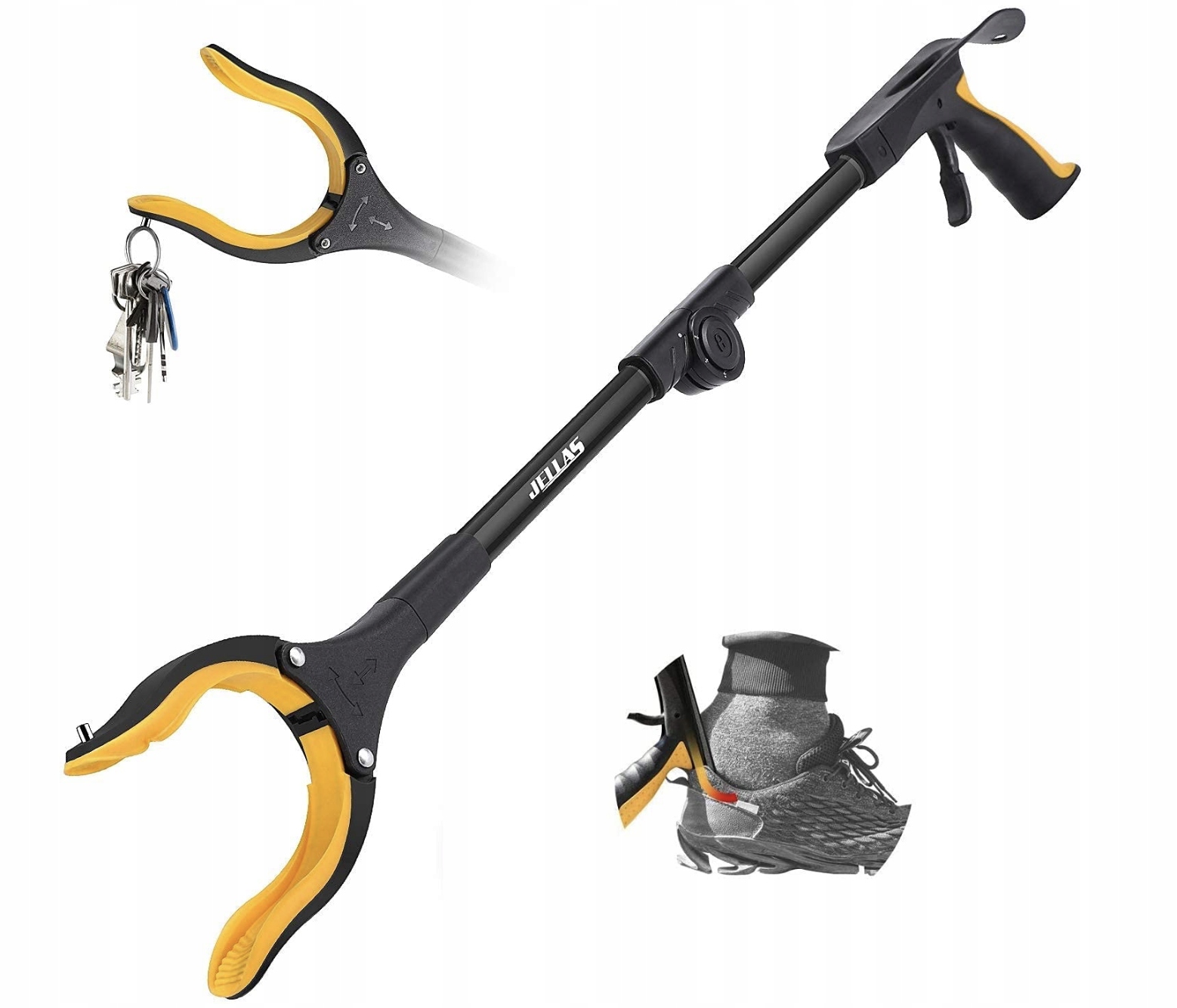 Захват для старшего, складной рычаг, поворотный new