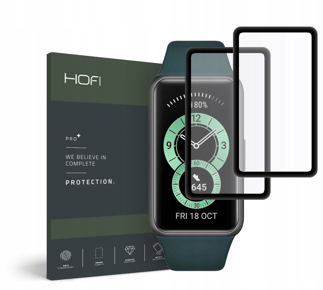 

2-PAK Hofi Szkło Hybrydowe 0.3MM Do Huawei Band 6