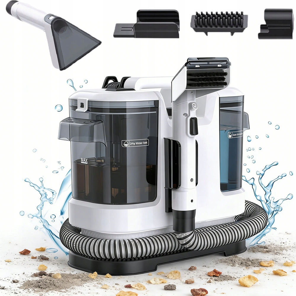 Bílý Vysavač 450 W S Hadicí 150 CM A Rukojetí