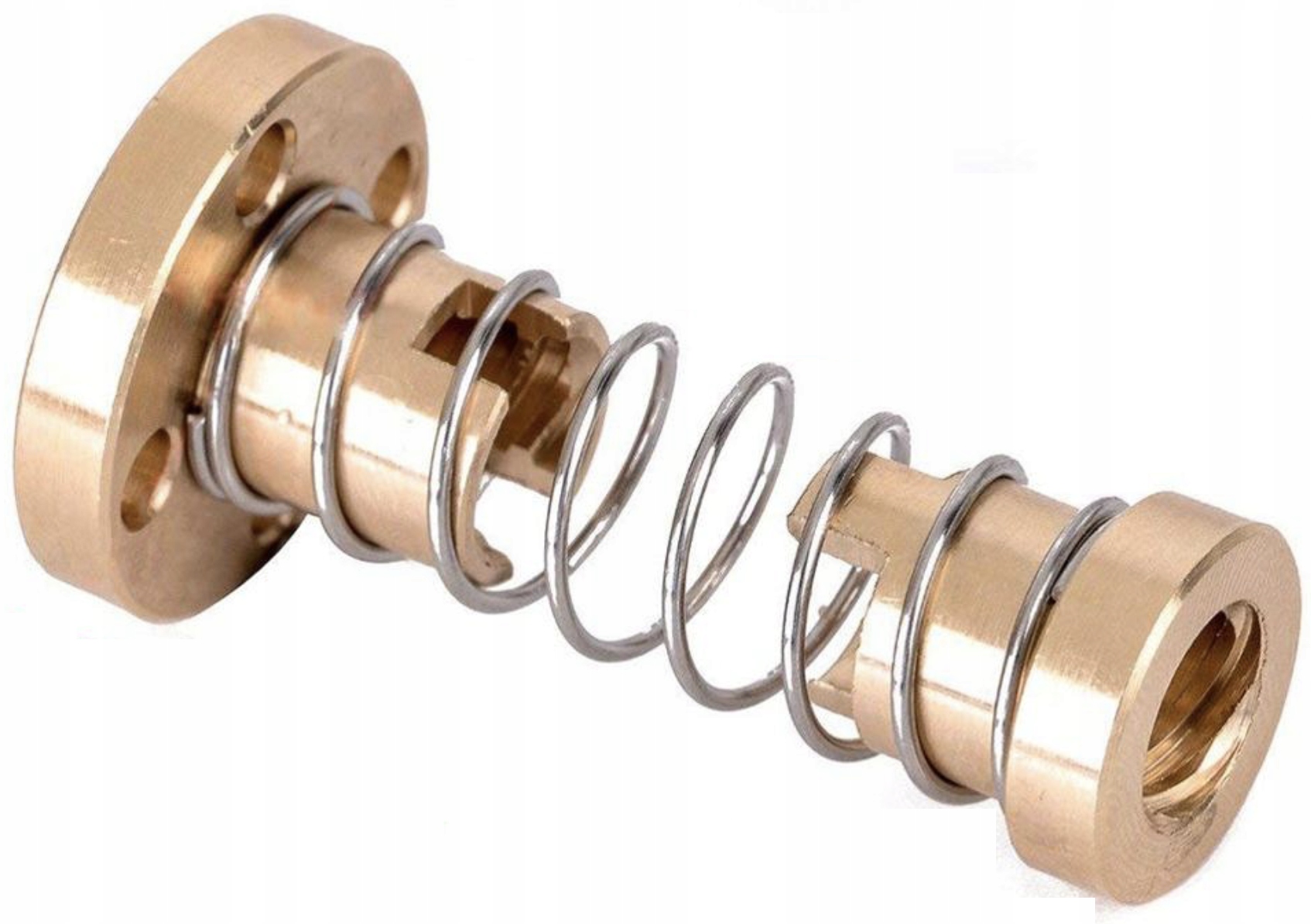 

Nakrętka Mosiężna Bezluzowa Śruby Trapezowej TR8X8