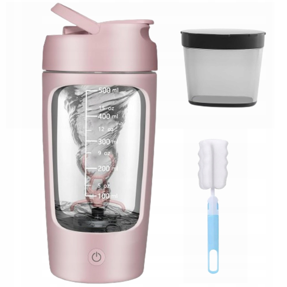Shaker Blender Kielichowy Elektryczny Przenośny 650 ml Usb 1200mAh