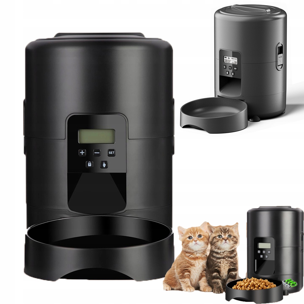 Levně Automatické Inteligentní Krmítko Pro Psy A Kočky S Časovou Kontrolou