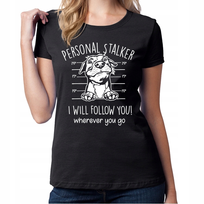 

Śmieszna Koszulka Damska Z Psem Tshirt Na Prezent